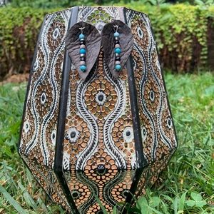 Handmade Leather Earrings